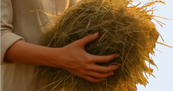 H� er den vigtigste del af kosten for b�de kaniner og marsvin 