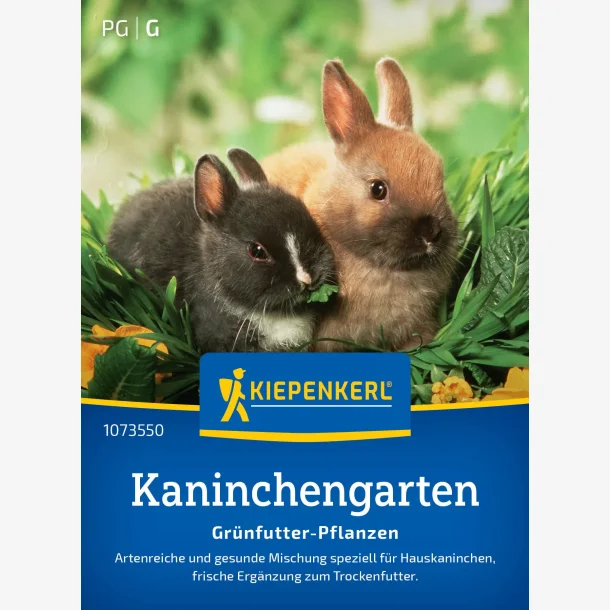 Kaninhaven - frblanding med grs, urter og blomster