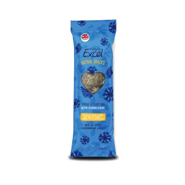 Burgess Excel Forage &amp; Feast H�bar med Kornblomst