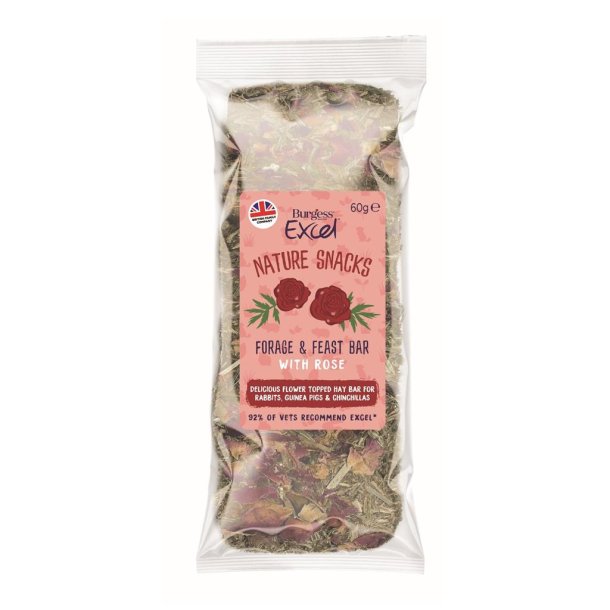 Burgess Excel Forage &amp; Feast Hbar med Rose