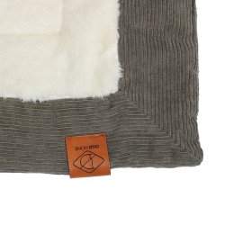 Plejetppe 100x70 cm Oliven