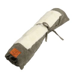 Plejetppe 100x70 cm Oliven