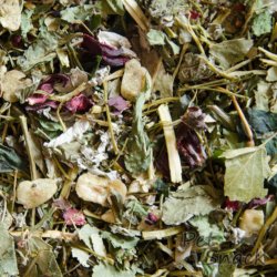 Bladmix Hibiscus &amp; Banan 300 g