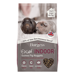 Burgess Indoor Marsvin m/Passionsblomst 1,5 kg