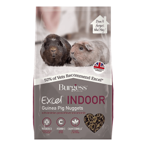 Burgess Indoor Marsvin m/Passionsblomst 1,5 kg