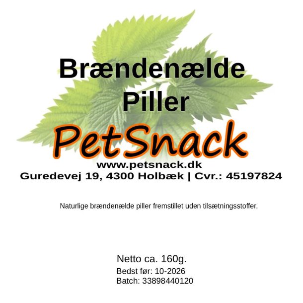 Brndenlde Piller 160 g