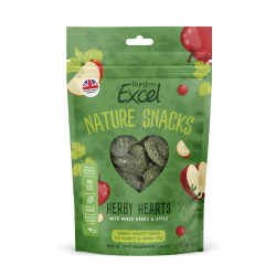Burgess Excel Nature Snacks Herby Hearts