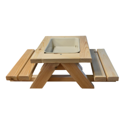 Picnic Bord med Foderbakke
