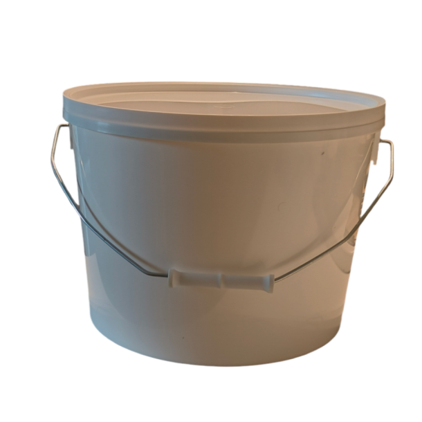 Hvid Superflex Madspand ca. 11 liter