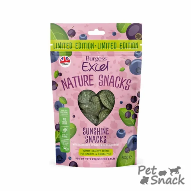Burgess Excel Nature Snacks Sunshine Snacks