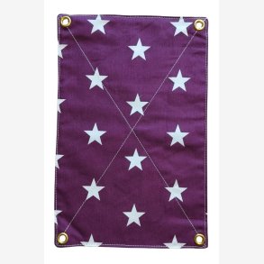 Low DayBed Hngekje - Stjerner p violet baggrund