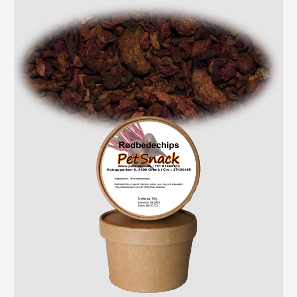 Smagspr�ve - R�dbedechips