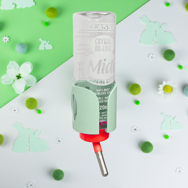 Buttercup Vandflaskeholder til 600 ml. Selvklb, pistacie