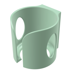 Buttercup Vandflaskeholder til 600 ml. Selvklb, pistacie