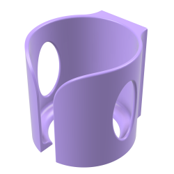 Buttercup Vandflaskeholder til 600 ml. Selvklb, lavendel