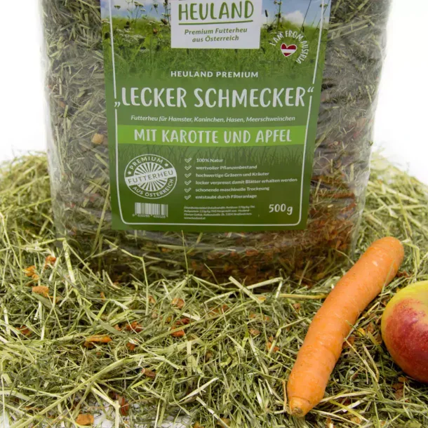 Heuland Alpeh m/Gulerod &amp; ble  500 g